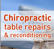 chiropractic table repairs